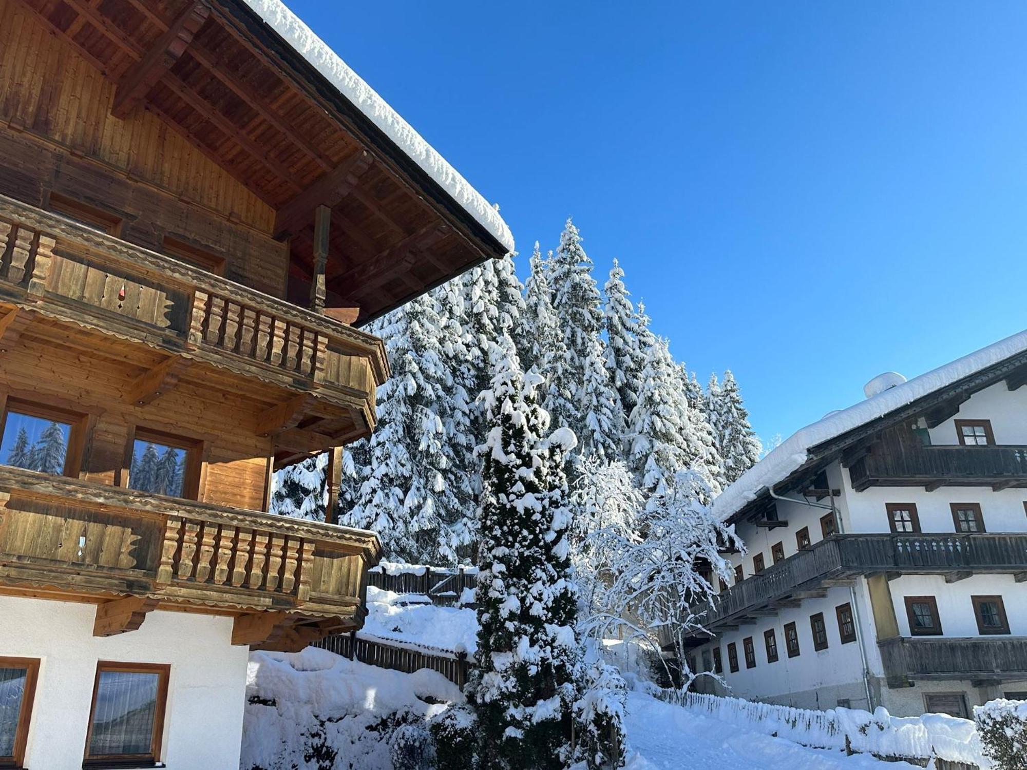 Haus Luxer Apartment Auffach Bagian luar foto