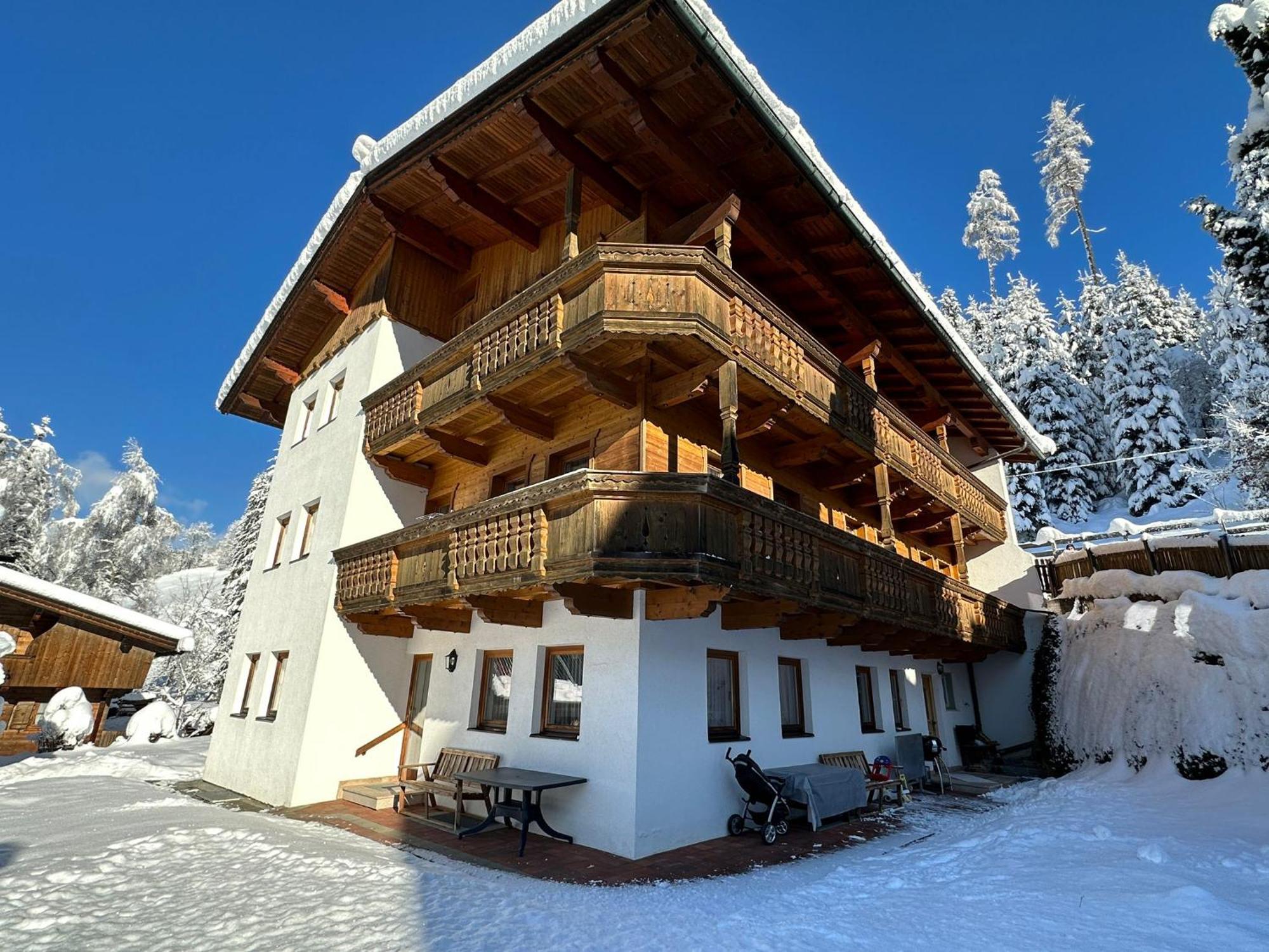Haus Luxer Apartment Auffach Bagian luar foto